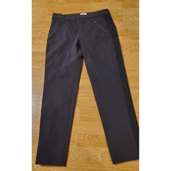 Rebecca Taylor Ava Techy Slim Pants Size 12 - Picture 3 of 12